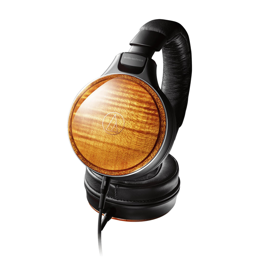 Audio-Technica ATH-WB LTD Closed-Back Headphones with 3-Layer Wood Housing