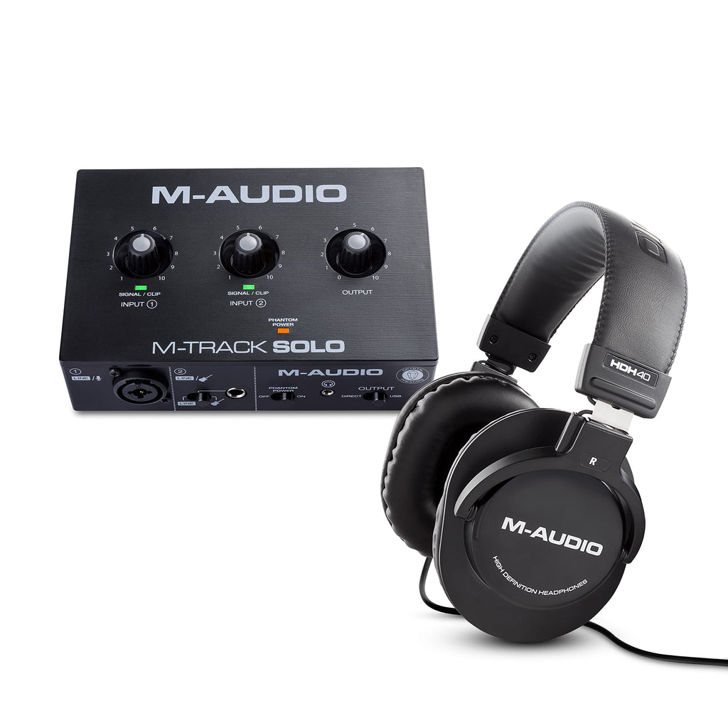 M-Track Duo Podcast Bundle with USB Audio Interface