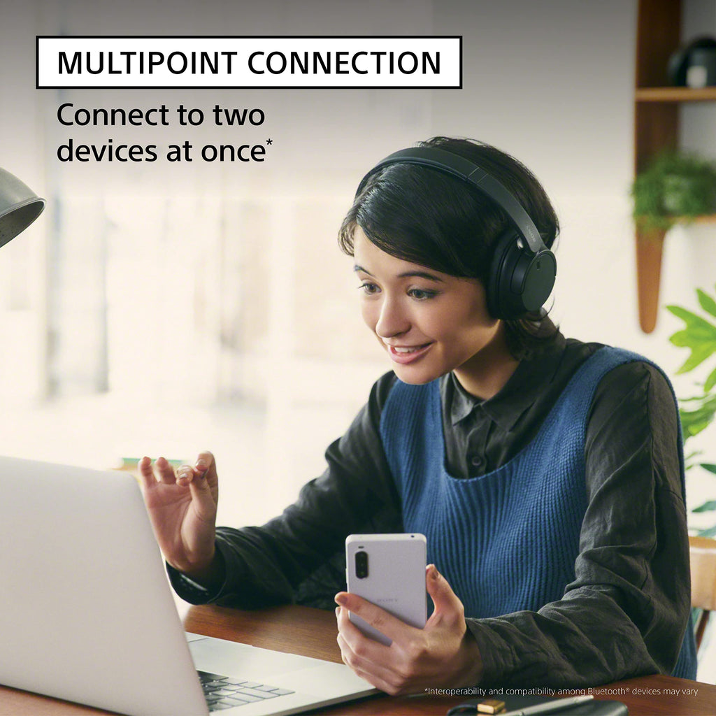 Sony WH-CH720N Noise Canceling Wireless Headphones Bluetooth Over The Ear Headset with Microphone