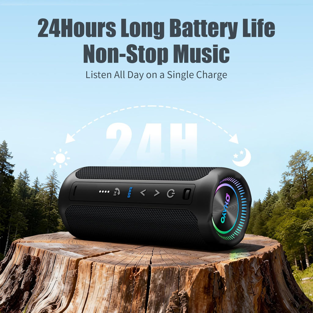 OHAYO 25W Waterproof Bluetooth Speaker with TWS