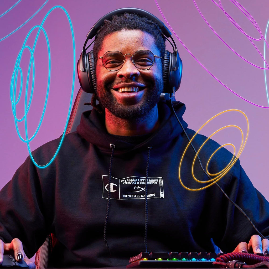 HyperX Cloud III – Wired Gaming Headset, PC, PS5, Xbox Series X|S, Angled 53mm Drivers, DTS, Memory Foam, Durable Frame, Ultra-Clear 10mm Mic, USB-C, USB-A, 3.5mm