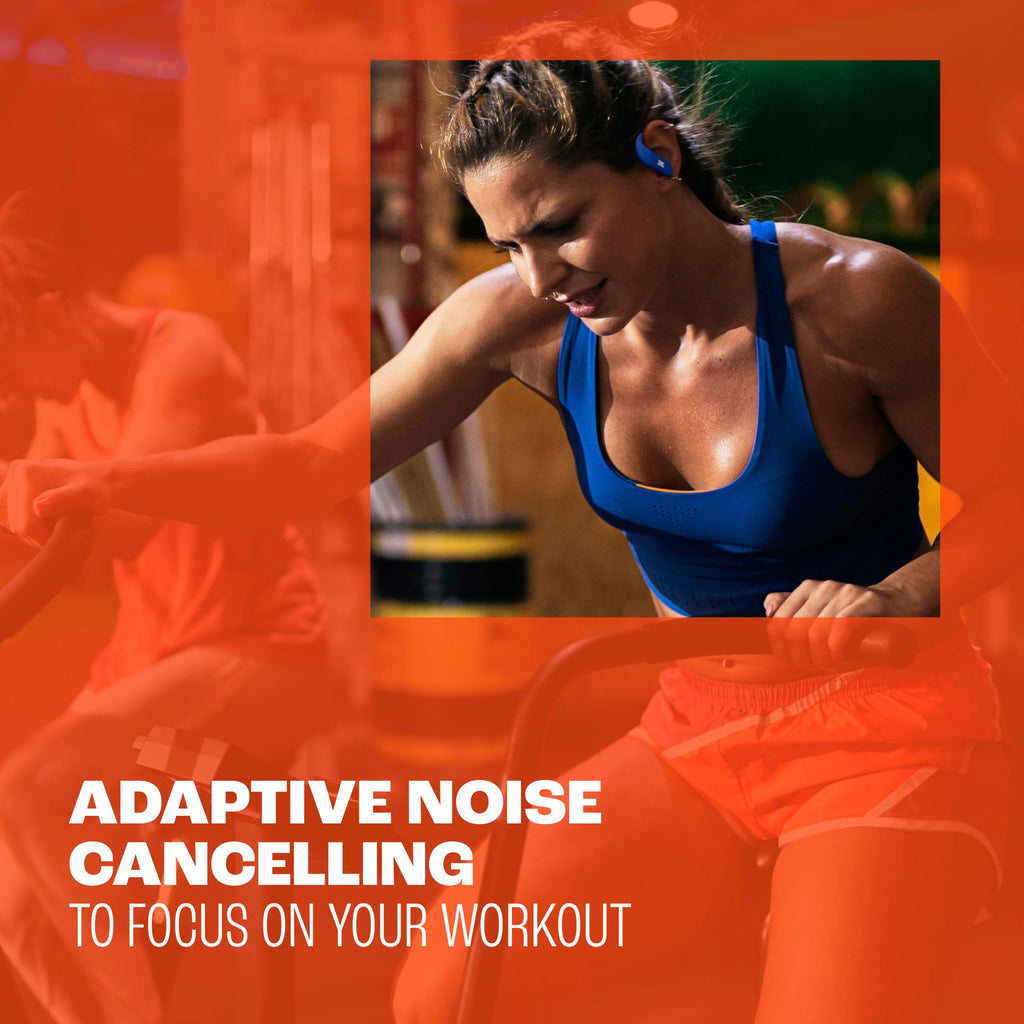 JBL Endurance Peak 4 - True Wireless Noise Cancelling Sport Earbuds, Up to 48Hrs Total Playback, Water & dust Proof (IP68), Secure fit with TwistLock™ Design, & 6 mics for Perfect Calls